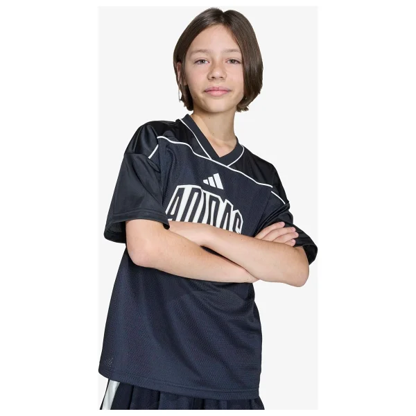 adidas Stadium File Basketball Çocuk Siyah T-Shirt - Görsel 6