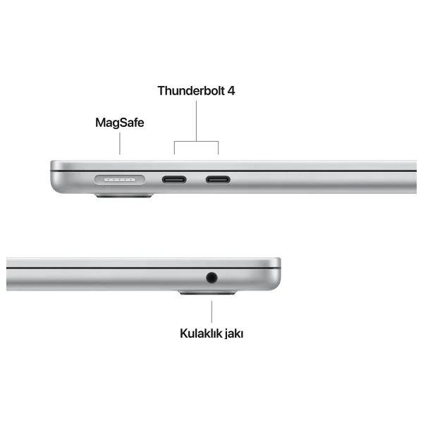 MacBook Air M5 16 GB 1 TB SSD 13.6" MDH84TU/A Gümüş - Görsel 8