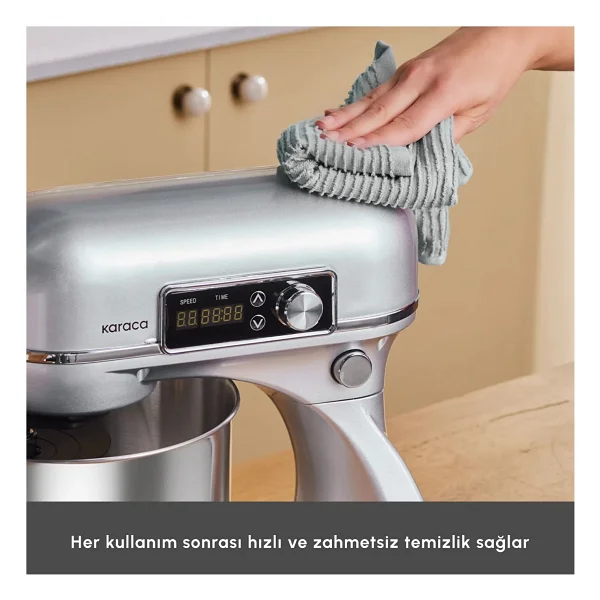 Karaca Maestro Artisan Antrasit 800 W 6 lt Stand Mikser - Görsel 8
