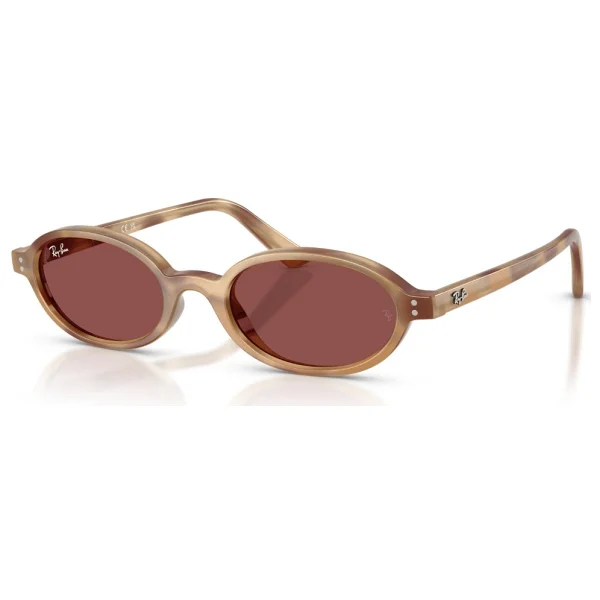 Ray-Ban Khal 4472 685675 Cream Havana-Violet Güneş Gözlüğü - Görsel 2