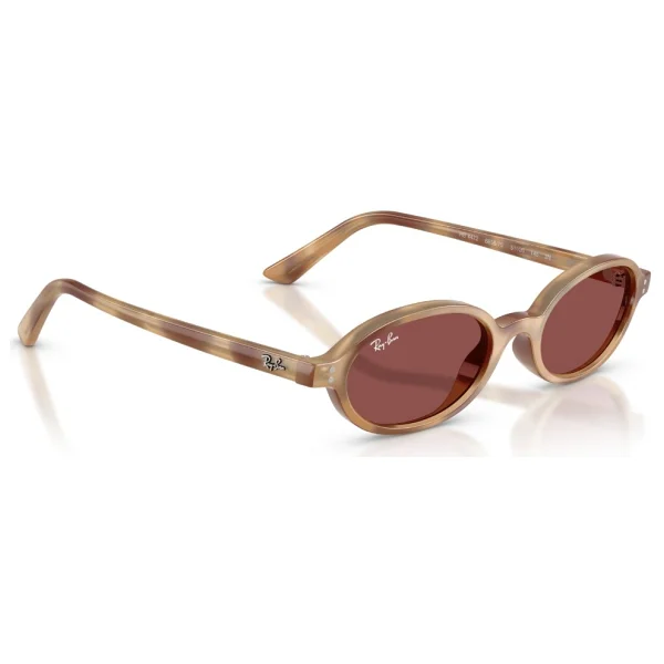 Ray-Ban Khal 4472 685675 Cream Havana-Violet Güneş Gözlüğü - Görsel 5