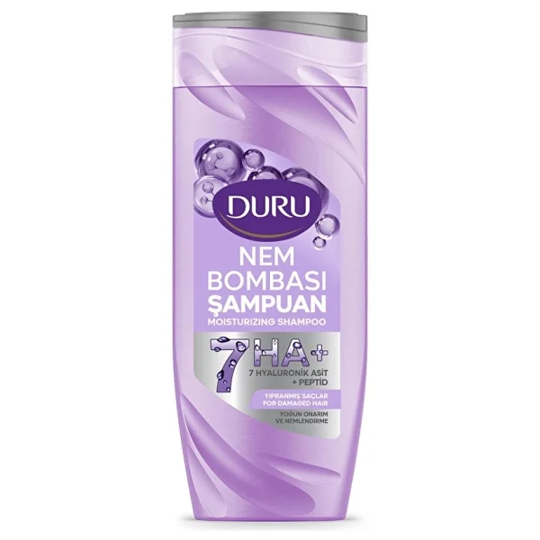 Duru Nem Bombası Yoğun Onarım & Nemlendirme 400 ml 4 Adet Şampuan - Görsel 2