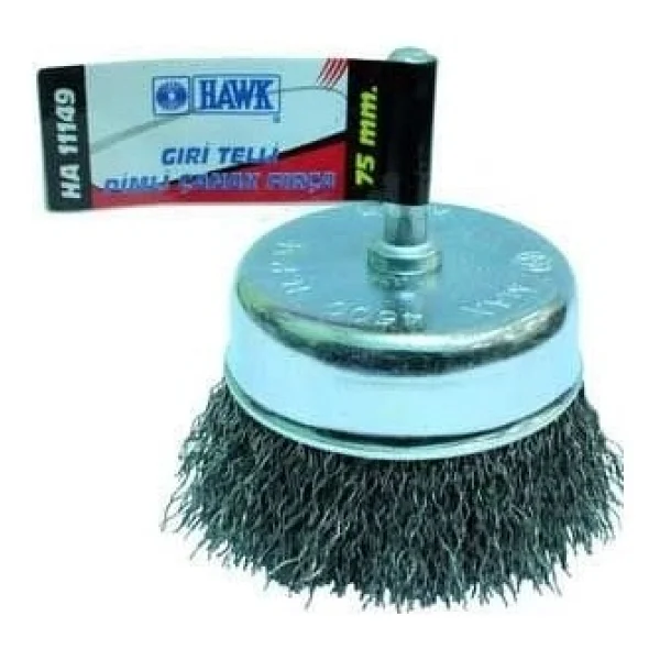 Hawk 63mm Gri Telli Pimli Çanak Fırça // HA-11147 - Görsel 3