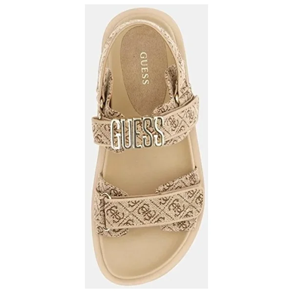 Guess Fabelıs2 Kadın Bej/kahverengi Sandalet Fl6fb2fal03-beıbr - Görsel 3