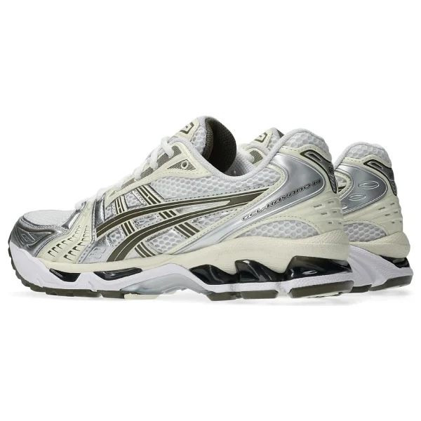 Asics Gel-Kayano 14 1203A537-111 Gri-Krem Sneaker - Görsel 4