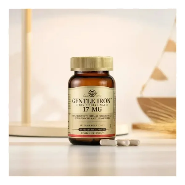 Solgar Gentle Iron 17 mg 90 Kapsül - Görsel 8