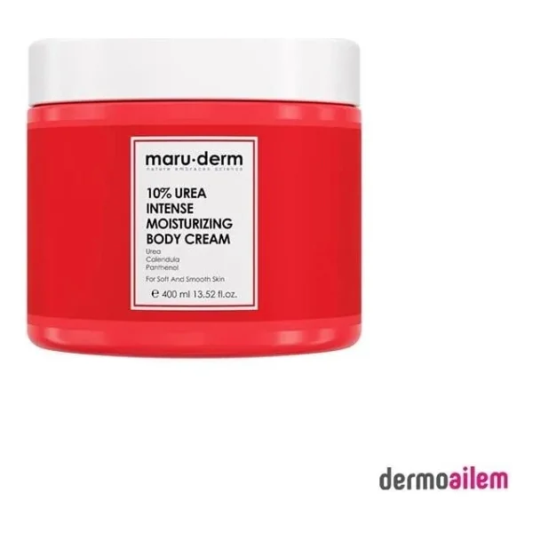 Maru.Derm %10 Urea Yoğun Nemlendirici Vücut Kremi 400 ml - Görsel 6
