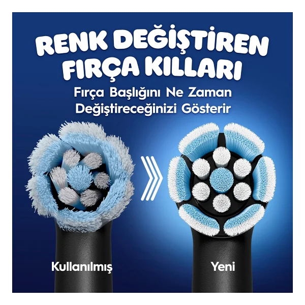 Oral-B iO Marvel Spiderman 4'lü Çocuk Diş Fırçası Başlığı - Görsel 9