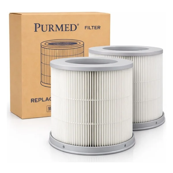 Purmed Xiaomi Smart Hava Temizleyicisi 4 Compact Uyumlu Hepa Filtre - 4 Compact Hepa Filter (2'li) - Görsel 4