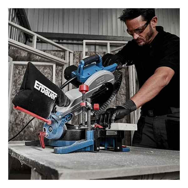Erbauer EMIS254C 1800 W 254 mm Gönye Testere - Görsel 7