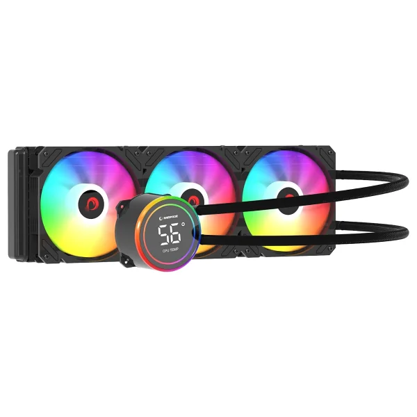 Rampage Helios C17 Siyah ARGB 360 mm İşlemci Sıvı Soğutucu - Görsel 4