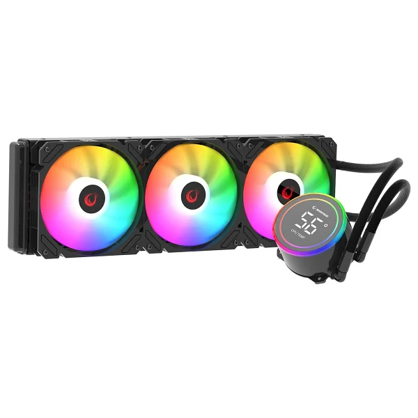 Rampage Helios C17 Siyah ARGB 360 mm İşlemci Sıvı Soğutucu - Görsel 3