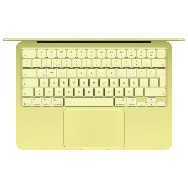 MacBook Neo 8 GB 512 GB SSD 13" MHFE4TU/A Puslu Sarı - Görsel 4