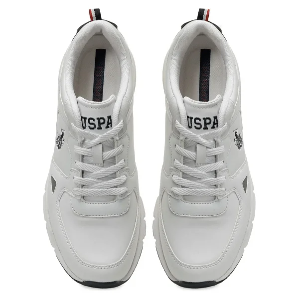 U.S. Polo Assn Vance Beyaz Erkek Sneaker - Görsel 4