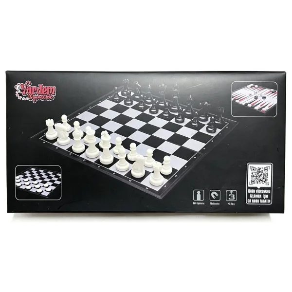 Vardem VRD10665 Mıknatıslı Katlanabilir Satranç - Görsel 2