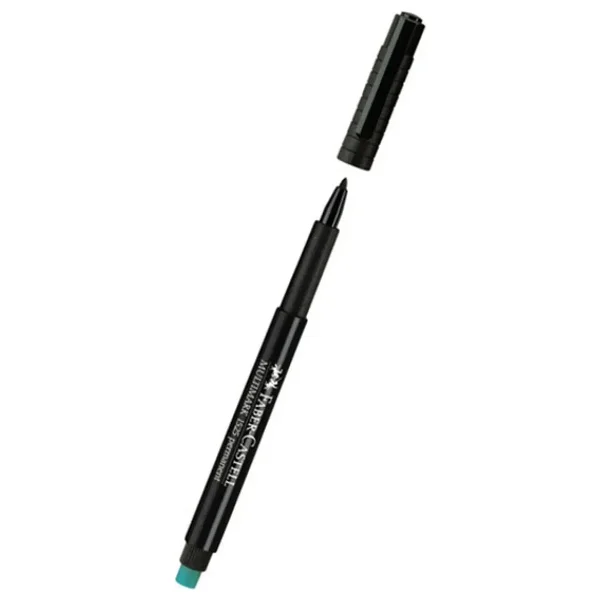 Faber-Castell Multimark 1525 M Siyah Asetat Kalemi - Görsel 9