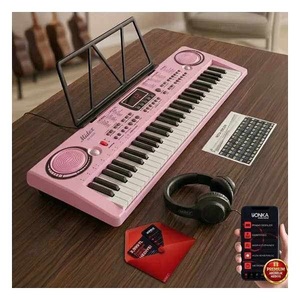 Midex PS-1500BK-H 61 Tuşlu Org - Görsel 6