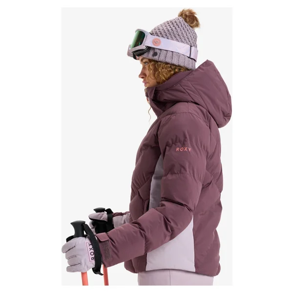 Roxy Snowdrift Kadın Mor Kayak Montu - Görsel 2