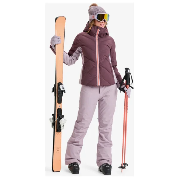 Roxy Snowdrift Kadın Mor Kayak Montu - Görsel 4