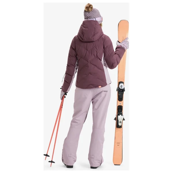 Roxy Snowdrift Kadın Mor Kayak Montu - Görsel 5