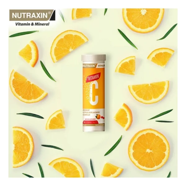Nutraxin Vitamin C 28 Çiğnenebilir Tablet - Görsel 7