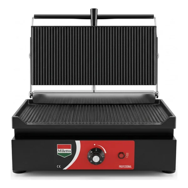 Miletto 20 Dilim Elektrikli Profesyonel Döküm Tost Makinesi Siyah - M20DS - Görsel 5