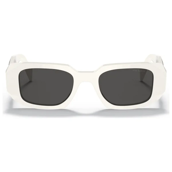 Prada SPR 17W 1425S0 White-Dark Grey Kadın Güneş Gözlüğü - Görsel 5