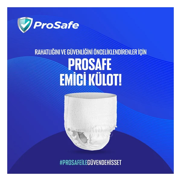 Prosafe Emici Külot Orta Boy M 30'lu 2 Adet Hasta Bezi - Görsel 3