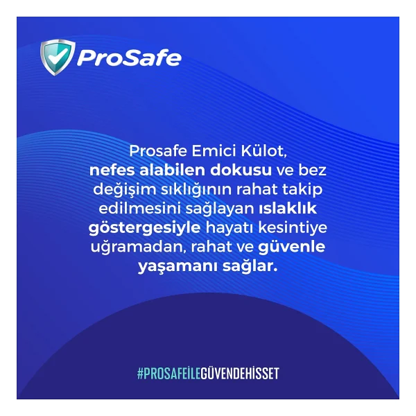Prosafe Emici Külot Orta Boy M 30'lu 2 Adet Hasta Bezi - Görsel 4