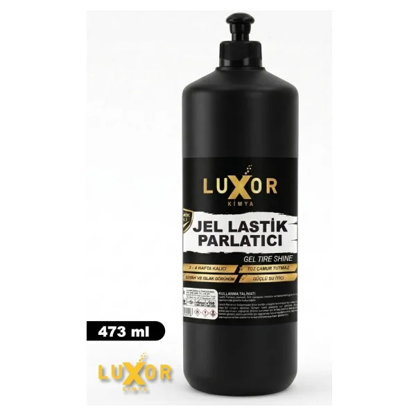 Luxor Kimya Jel Lastik Parlatıcı 473 ml - Görsel 3