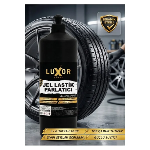 Luxor Kimya Jel Lastik Parlatıcı 473 ml - Görsel 2
