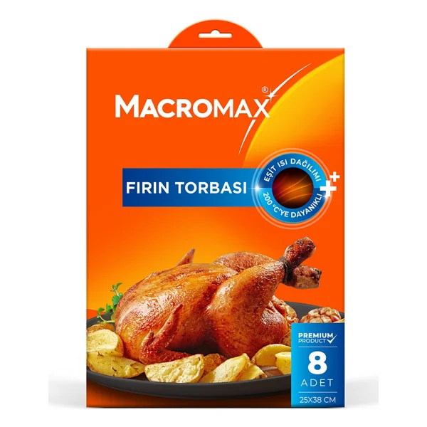 Macromax Fırın Torbası 8 Adet 4 Adet - Görsel 2