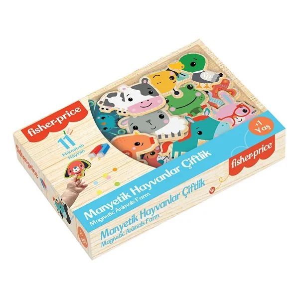 Fisher Price 11 Parça Manyetik Çiftlik - Görsel 4