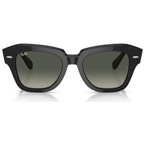 Ray-Ban State Street 2186 901/71 Black-Grey Güneş Gözlüğü - Görsel 4