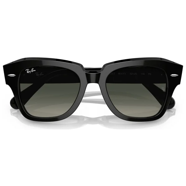 Ray-Ban State Street 2186 901/71 Black-Grey Güneş Gözlüğü - Görsel 5