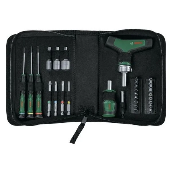 Bosch 1600A039HX 31 Parça Bits Uçlu Cırcırlı Tornavida Seti - Görsel 6
