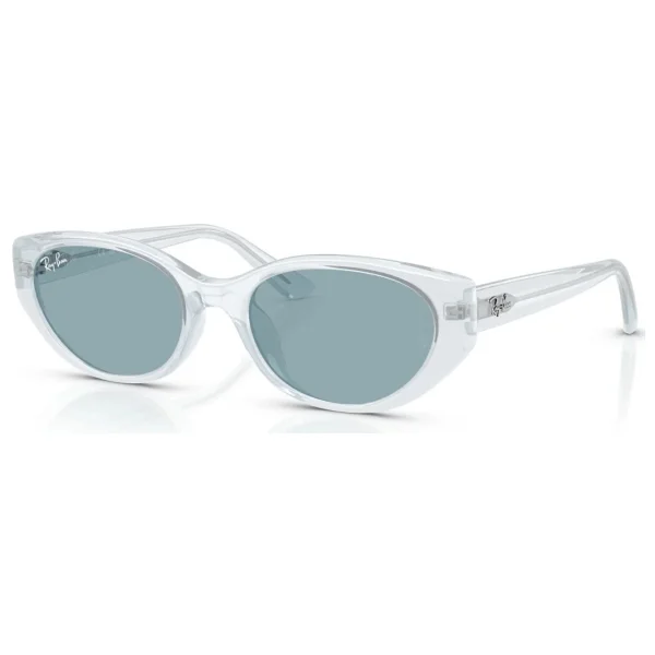 Ray-Ban 4457D 687280 Transparent Ice-Blue Güneş Gözlüğü - Görsel 4