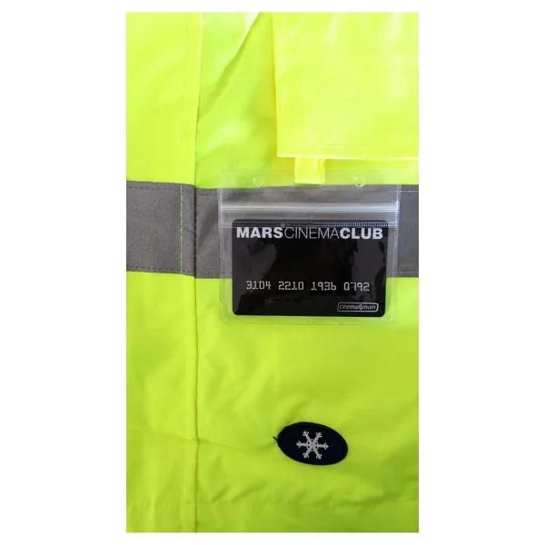 Junıor Jn1011 Waterproof Fosforlu Oxford Parka Sarı Xxl Beden - Görsel 2