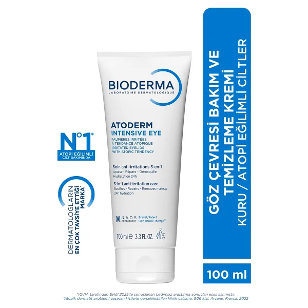 Bioderma Göz Bakım Kremi - Nemlendirici ve Makyaj Temizleyici 100 ml - Görsel 5