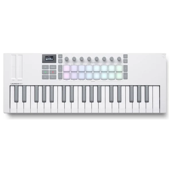 Novation Launchkey Mini 37 MK4 Beyaz Midi Klavye - Görsel 6