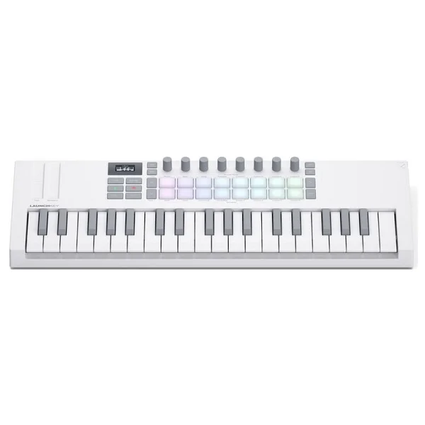 Novation Launchkey Mini 37 MK4 Beyaz Midi Klavye - Görsel 7
