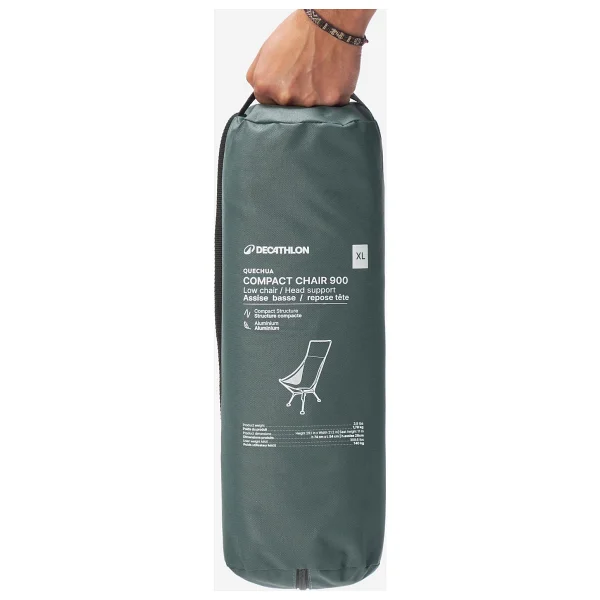 Quechua 900 XL Boy Alçak Kamp Sandalyesi - Görsel 2