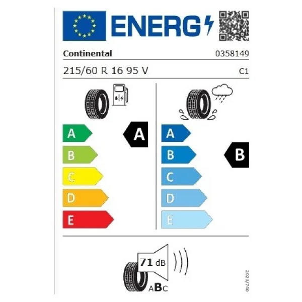 Continental EcoContact 6 215/60 R16 95V Yaz Lastiği - 2025 - Görsel 5