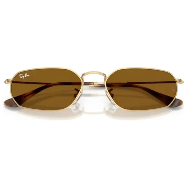 Ray-Ban 3947 001/33 Arista Gold-Brown Güneş Gözlüğü - Görsel 6