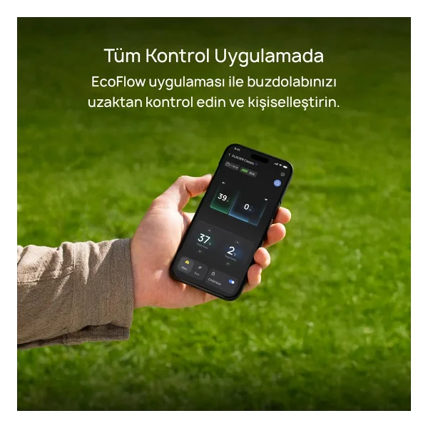 EcoFlow Glacier Classic 12-24 V 55 lt Taşınabilir Araç Buzdolabı - Görsel 8
