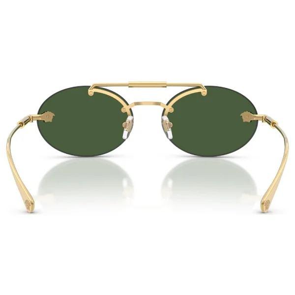 Versace VE2295 100271 Gold-Dark Green Kadın Güneş Gözlüğü - Görsel 3