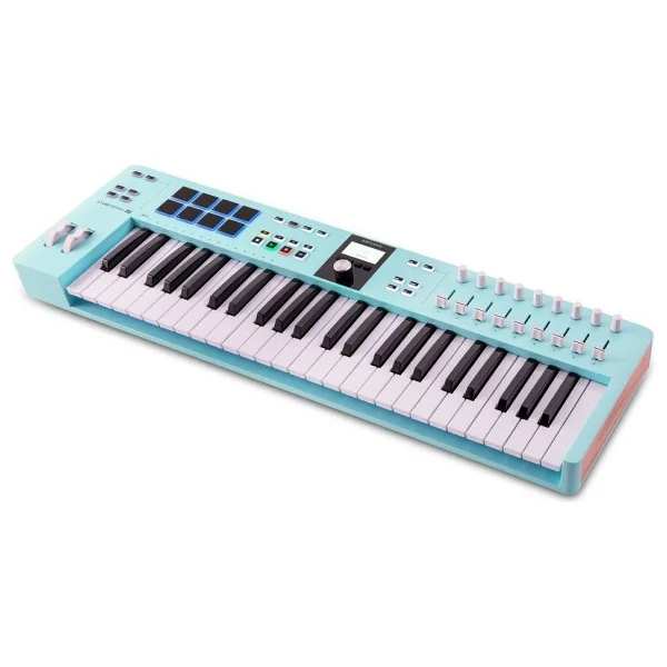 Arturia Keylab 49 Essential MK3 Turkuaz Midi Klavye - Görsel 5