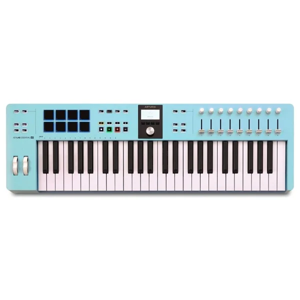Arturia Keylab 49 Essential MK3 Turkuaz Midi Klavye - Görsel 4