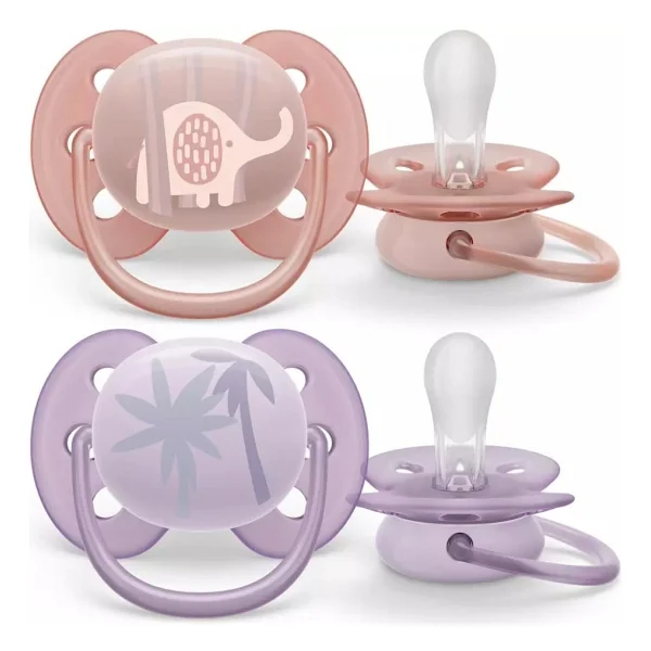Philips Avent SCF091/09 Ultra Soft 0-6 Ay 2'li Kız Emzik - Görsel 8