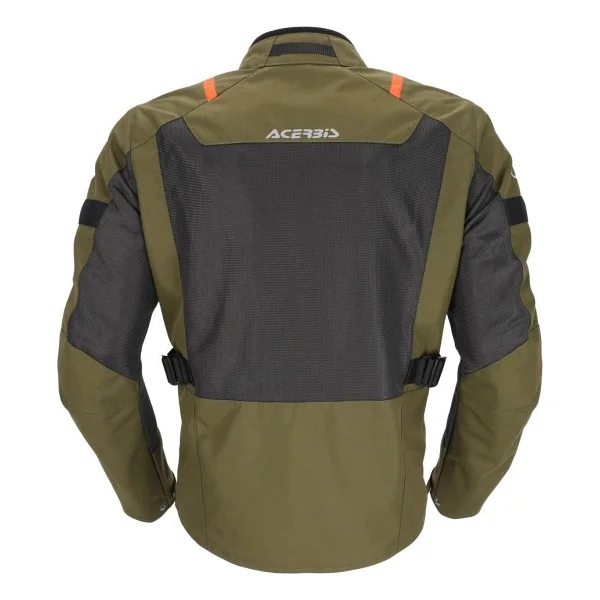 Acerbis Ramsey Vented Long Erkek Haki Yazlık Motosiklet Montu - Görsel 4